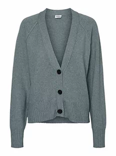 Noisy May Damski kardigan Nmian L/S Noos, Trooper, S - Swetry damskie - miniaturka - grafika 1