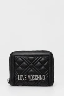 Love Moschino portfel damski kolor czarny JC5710PP0MLA000B - Portfele - miniaturka - grafika 1