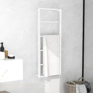 Stojaki na ręczniki papierowe - Stojak na ręcznik, biały, 45x10x115 cm, stalowy - miniaturka - grafika 1