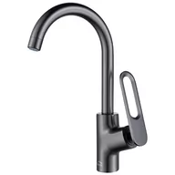 Baterie kuchenne - Laveo Bateria zlewozmywakowa stojąca grafitowa TIERRA BAJ 968D - miniaturka - grafika 1