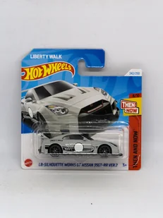 HOT WHEELS LB-SILHOUETTE WORKS GT NISSAN 35GT-RR Szary - Zabawki zdalnie sterowane - miniaturka - grafika 1