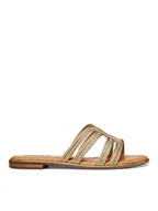 Klapki i japonki damskie - Geox Klapki D Sozy Plus D65DQA 000EW C2016 Złoty - miniaturka - grafika 1