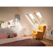 Okna - Okno dachowe 3-szybowe GLL 78 x 118 cm otwierane od dołu Velux - miniaturka - grafika 1