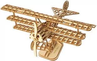 Robotime Technology (Suzhou) CO.,LTD. Drewniany Model Puzzle 3D Samolot DIY TG301 - Puzzle - miniaturka - grafika 1