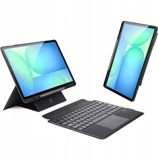 DUX DUCIS Case DK Foldable with Wireless Keyboard For SAMSUNG Tab S10 FE Plus, Black - Akcesoria do tabletów i e-booków - miniaturka - grafika 1