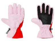 Rękawice narciarskie - pepperts!® Rękawice zimowe dla dzieci (6 (10-12 lat), różowy/czerwony) - miniaturka - grafika 1