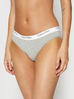 Majtki damskie - Calvin Klein Underwear Figi klasyczne 000QF1369E Szary - grafika 1