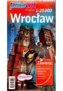 Wrocław plan miasta 1:20 000 - Demart - Atlasy i mapy - miniaturka - grafika 2