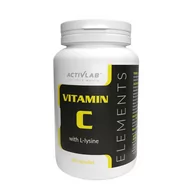 Witaminy i minerały dla sportowców - Activlab Vitamin C whit L-lysine Elements - miniaturka - grafika 1