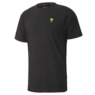 PUMA Puma Koszulka męska BVB FtblFeat, czarna, mała 758292 - Koszulki męskie - miniaturka - grafika 1