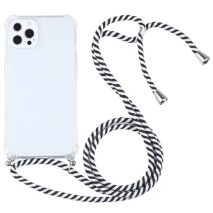 König Design Etui kompatybilne z Apple iPhone 13 Pro Plastikowe etui na telefon komórkowy z łańcuszkiem - Etui na telefon komórkowy Czarne - Etui i futerały do telefonów - miniaturka - grafika 1