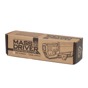 Strike Industries - Kompensator Mass Driver Comp do Glock 17 Gen3 - Czarny - SI-G3-MDCOMP-S - Osprzęt do wiatrówek - miniaturka - grafika 5
