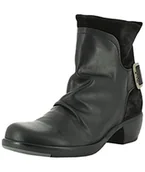 Kozaki damskie - FLY London Mel kozaki damskie, Czarny Black 003, 38 EU - miniaturka - grafika 1