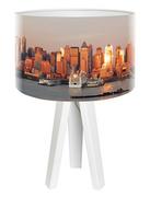 Lampy stojące - Macodesign Lampa biurkowa City o poranku mini-foto-017w, 60 W - miniaturka - grafika 1