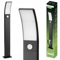 Lampy ogrodowe - Lampa Ogrodowa LED Zewnętrzna Stojąca SŁUPEK 80cm 11W IP65 z Czujnik Ruchu - miniaturka - grafika 1