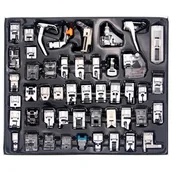 Inne - TEMU Zestaw 48 sztuk stopki do maszyn do szycia domowych dla Brother, Singer i - Akcesoria krawieckie - miniaturka - grafika 1