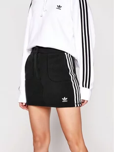 Adidas Spódnica mini adicolor Classics GN2800 Czarny Slim Fit - Spódnice - miniaturka - grafika 1