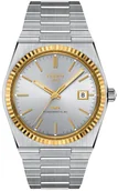 Zegarki męskie - Zegarek Tissot T931.407.41.031.01 PRX 40 POWERMATIC 80 18K GOLD BEZEL - miniaturka - grafika 1