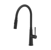 Baterie kuchenne - Quadron Gina Bateria kuchenna wysoka czarna/wąż czarny 3922505_BLM - miniaturka - grafika 1