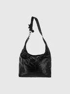 Torebki damskie - 4F Duża torba na ramię - czarna Uniwersalny - miniaturka - grafika 1