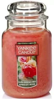 Świece - Yankee Candle Large Jar Sun-Drenched Apricot Rose Skąpana W Słońcu Róża Morelowa 623g - grafika 1