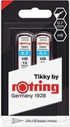 Długopisy - Rotring Feinmine 2 Dosen Feinminen 12 Stück 0,7 HB 1904837 - miniaturka - grafika 1