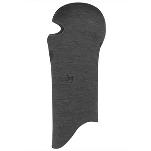 Kominiarka BUFF® Lightweight Merino Wool Balaclava SOLID GREY - Czapki damskie - miniaturka - grafika 1