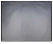 Podkładki na biurko - Podkładka na biurko Q-CONNECT, PP, 630x500mm, z przezroczystą folią, czarna - miniaturka - grafika 1