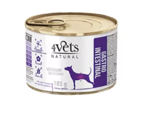 4Vets Dog Gastro Intestinal 6x185g - Mokra karma dla psów - miniaturka - grafika 2