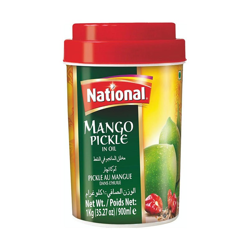 Pikle (achar) National Mango Pickle 1kg - owocowo-pikantne w oleju