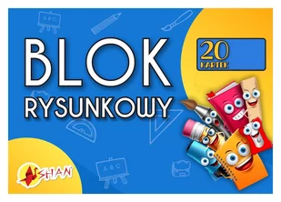 Blok Rysunkowy Biały A3 - Podobrazia, bloki, papiery - miniaturka - grafika 1