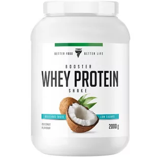Trec Booster Whey Protein 2000G Coconut - Odżywki białkowe - miniaturka - grafika 1