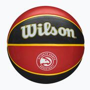 Koszykówka - Piłka do koszykówki Wilson NBA Team Tribute Atlanta Hawks black/red rozmiar 7 - miniaturka - grafika 1
