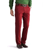 Spodenki męskie - MEYER Męskie spodnie Roma bawełna - 9-316 - Soft Cotton Chino, 55 czerwony, 48 - miniaturka - grafika 1