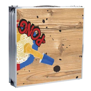 Składany stół do beer-ponga, 240x60x55 cm, MDF i aluminium  Lumarko! - Inne gry towarzyskie - miniaturka - grafika 5