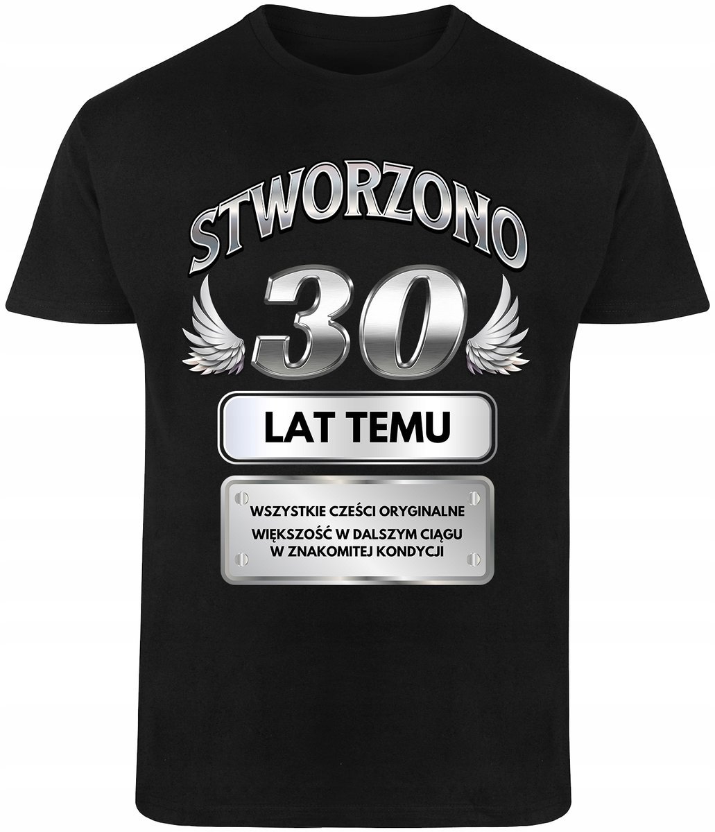 Koszulka Prezent na 30stkę Upominek na 30 urodziny męski t-shirt R-XS