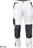 Odzież robocza - CERVA CREMORNE spodnie - męskie spodnie robocze do pasa, wytrzymała tkanina bawełnianiana, 60% bawełna, 40% poliester - biały 50 - miniaturka - grafika 1