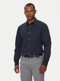Guess Koszula M4YH08 WGBO1 Granatowy Regular Fit - Koszule męskie - miniaturka - grafika 1