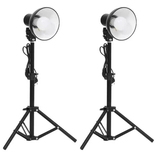 Vidaxl Mini Zestaw Studyjny, 2 Lampy - Lampy studyjne - miniaturka - grafika 1