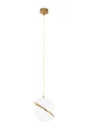 Lampy sufitowe - Moosee Lampa Wisząca Globe 20 Złota 220x20x20 Salon /Sypialnia/Kuchnia/Jadalnia - miniaturka - grafika 1