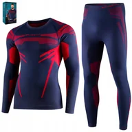 Koszulki męskie - BIELIZNA TERMOAKTYWNA męska Brubeck DRY komplet termiczny - XL - miniaturka - grafika 1