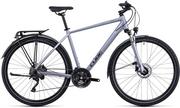 Rowery - Cube Nature EXC Allroad, srebrny 58cm | L (28") 2022 Rowery trekkingowe - miniaturka - grafika 1