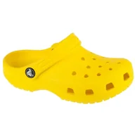 Buty dla dziewczynek - Klapki Crocs Classic Clog Jr 206991-77J żółte - miniaturka - grafika 1