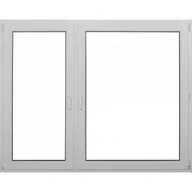 Okna - Okno PCV 2-szybowe fasadowe O37 białe 1765x1465 mm otwierane do wewnątrz lewe - miniaturka - grafika 1