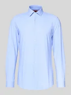 Koszule męskie - Koszula biznesowa o kroju slim fit z materiału ze streczem model ‘KENNO’ - miniaturka - grafika 1