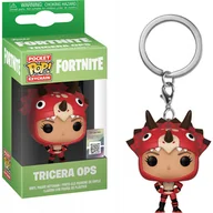 Dekoracje domu - Funko Pocket POP! Keychain, breloczek, Fortnite, Tricera Ops - miniaturka - grafika 1