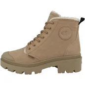 Trampki damskie - Palladium PALLABASE NBK Zip WL, trampki damskie, Ochre Tan, 39 EU, Ochre Tan, 39 EU - miniaturka - grafika 1