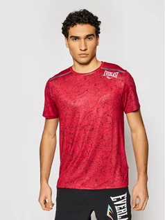 Koszulki męskie - Everlast T-Shirt 804450-60 Czerwony Regular Fit - grafika 1