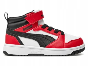 Buty Dziecięce Puma Rebound Mid Wysokie 393832-03 Sportowe Jesienne 32 - Buty dla dziewczynek - miniaturka - grafika 1