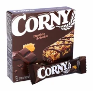 Płatki śniadaniowe i musli - Corny, baton zbożowy, ciemna czekolada, 6 sztuk - miniaturka - grafika 1